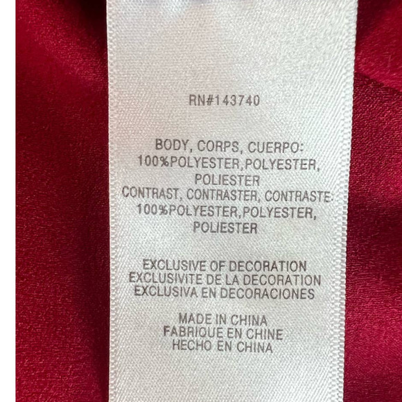 Women's Endless Rose Lace Cutout Mini Dress in Cranberry, Long Sleeves, Small - Picture 12 of 16